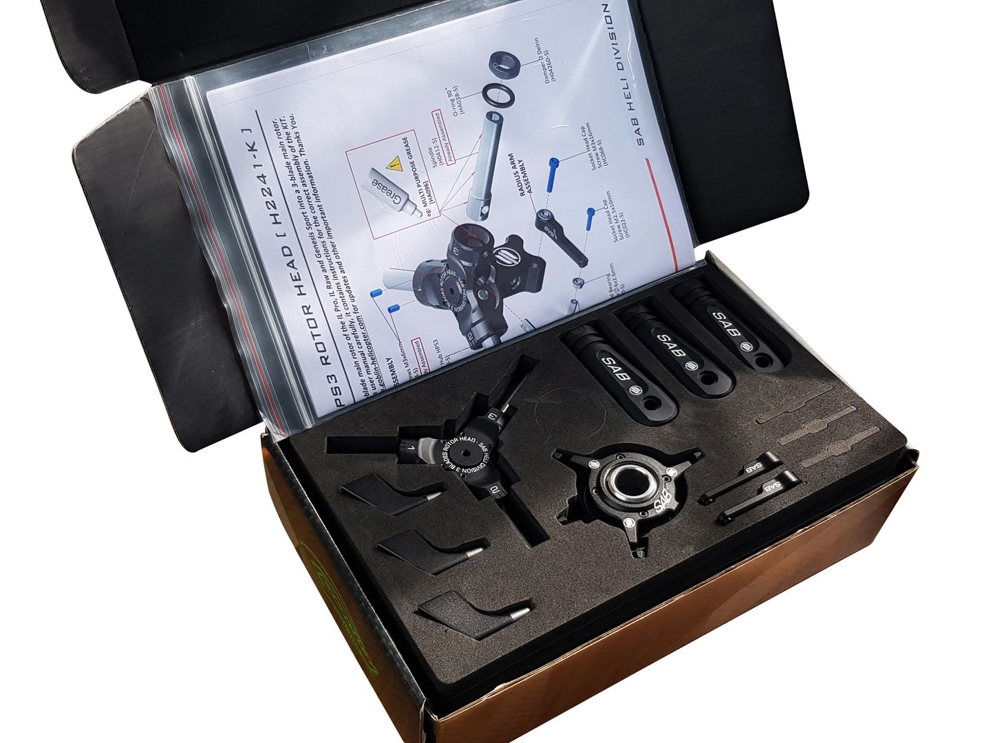 3 BLADES HEAD D15 CONVERSION KIT (H2241-K)