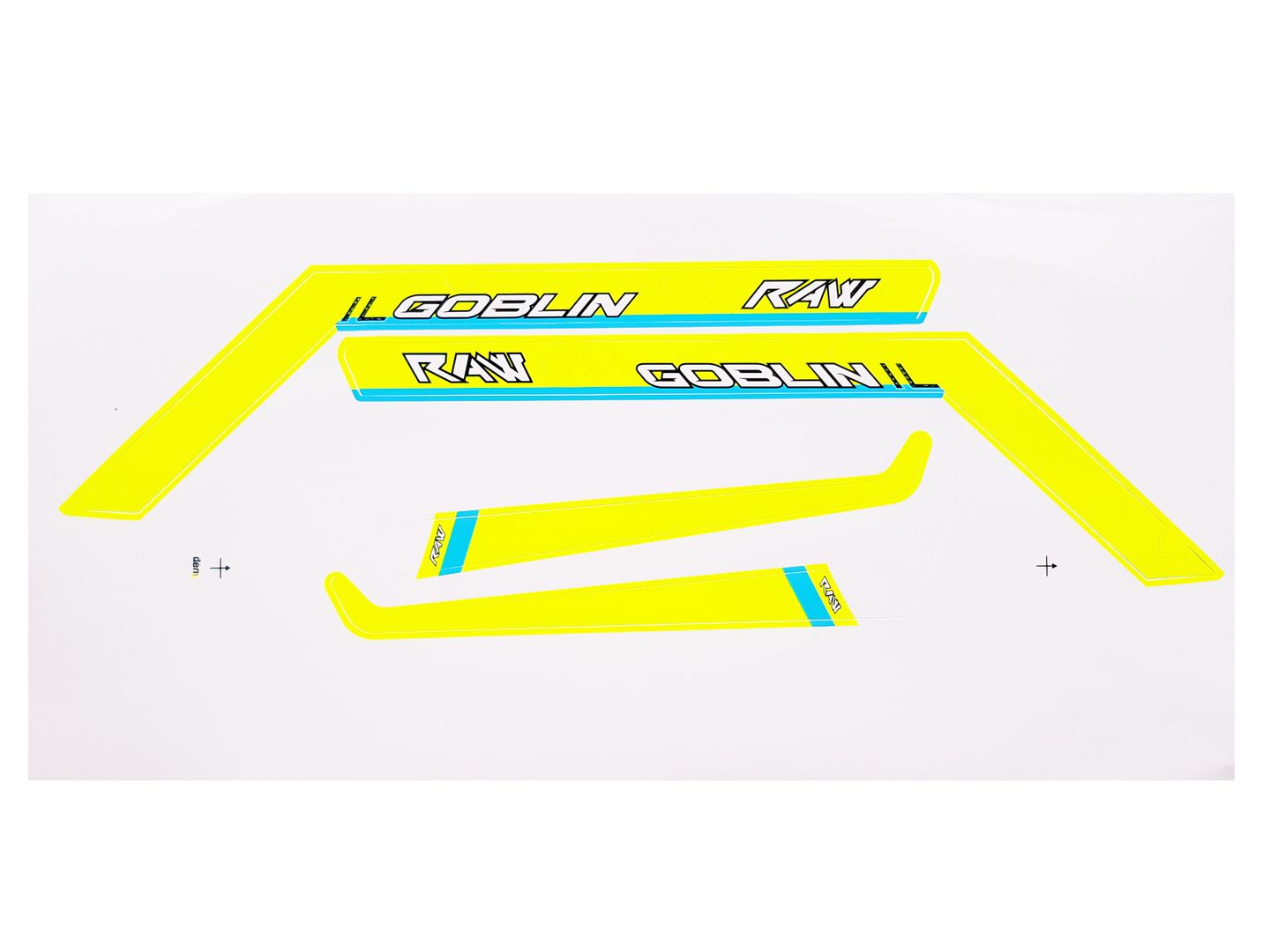 STICKERS SET YELLOW ILGOBLIN RAW (H2253-S)