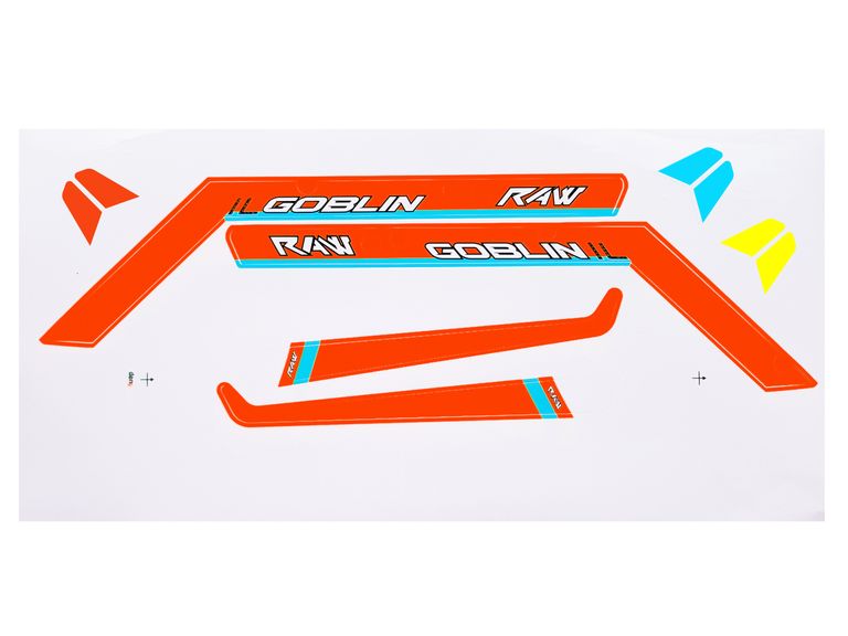 STICKERS SET ORANGE ILGOBLIN RAW (H2254-S)