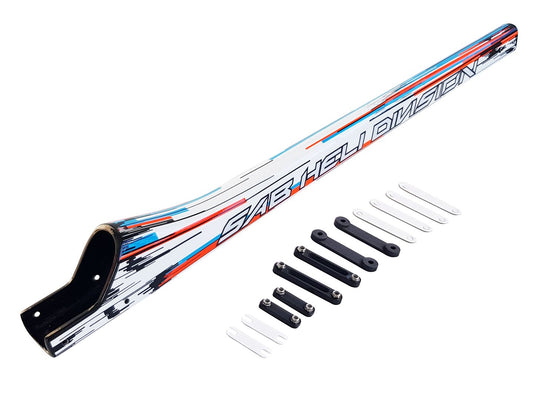 CF TAIL BOOM WHITE (H2436-S)