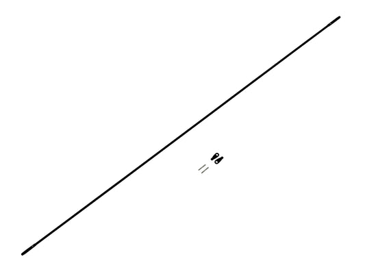 尾拉杆  2.5 X 4 X 369MM (HC696-S)