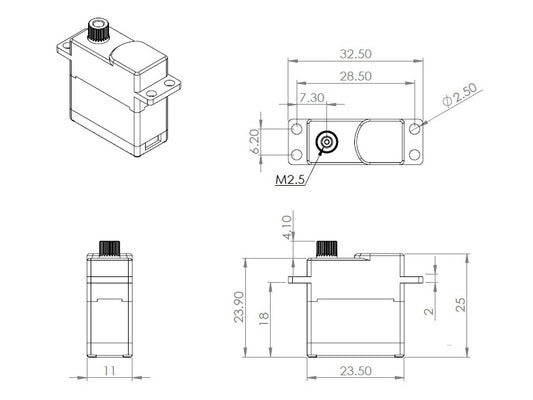 MKS HV6150H SERVO (HV6150H)