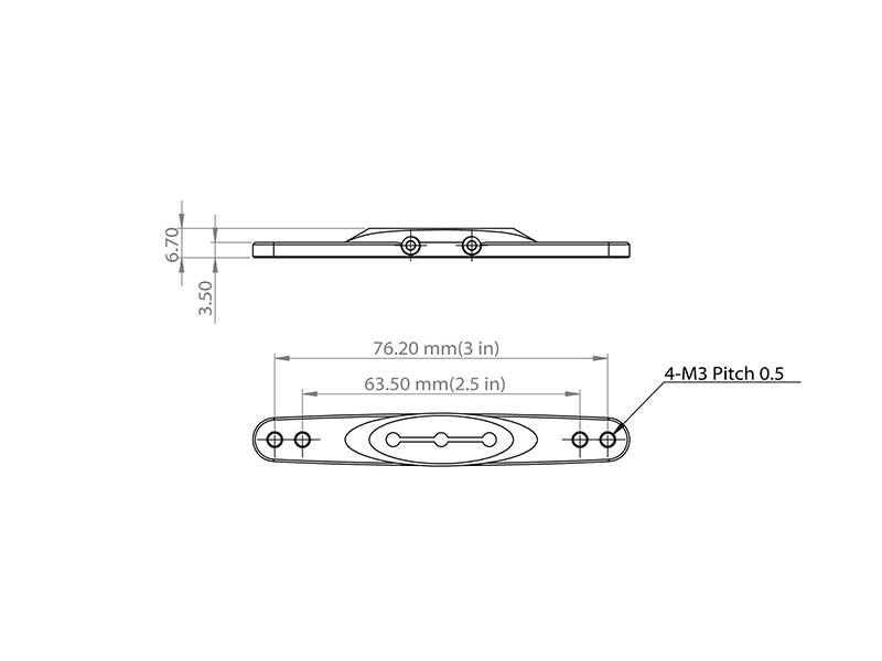 MKS METAL 8MM X8 DOUBLE HORN M3 L2.5/3 IN (O0002015-11)