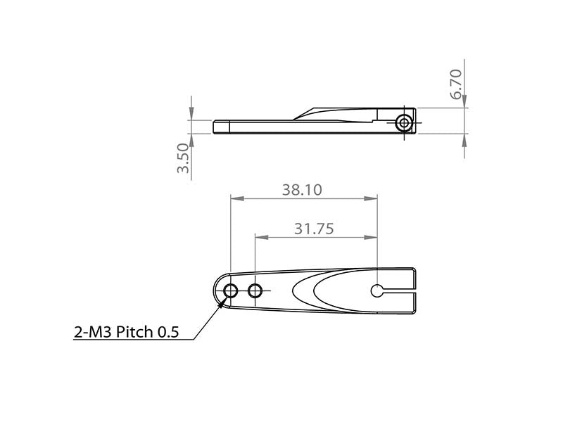 MKS METAL 8MM X8 HORN PACK M3 L1.25/1.5 IN (O0002015-8)