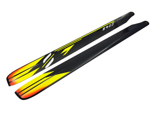 MAIN BLADES YELLOW ORANGE 420MM (S420-YO)