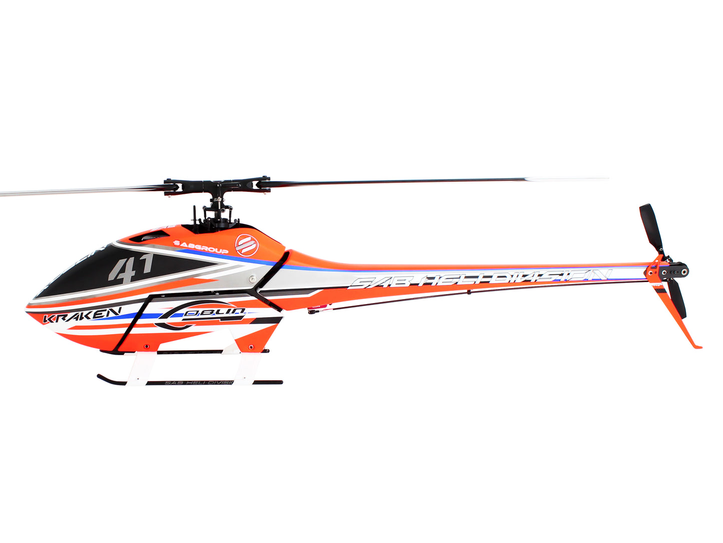GOBLIN KRAKEN S 700 电动直升机套件 橘/蓝 (SG755)