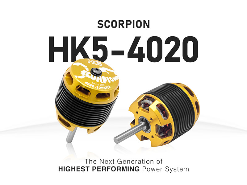SCORPION HK5-4020-1205/850KV MOTORS (HK5-4020)