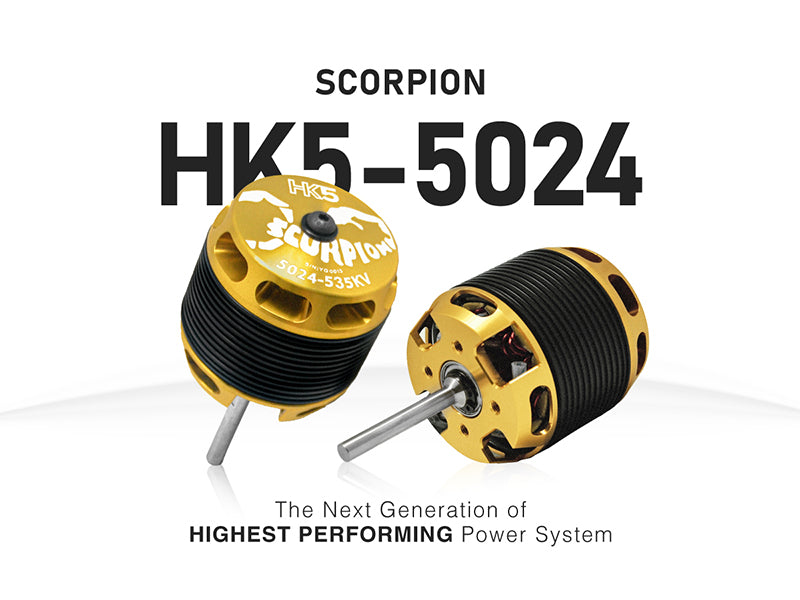 SCORPION HK5-5024-535/475KV MOTORS (HK5-5024)