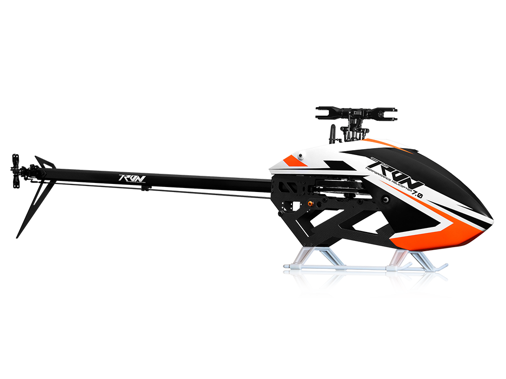 TRON 7.0 ORANGE/WHITE W/O BLADES (TR700-999)