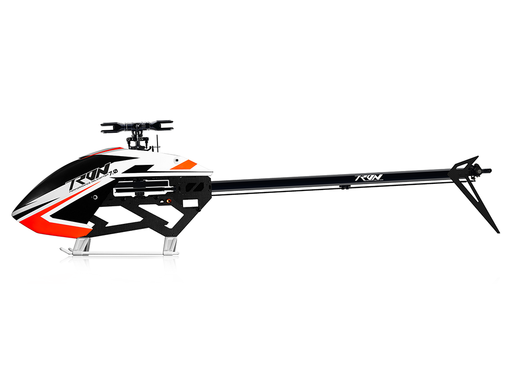 TRON 7.0 ORANGE/WHITE W/O BLADES (TR700-999)