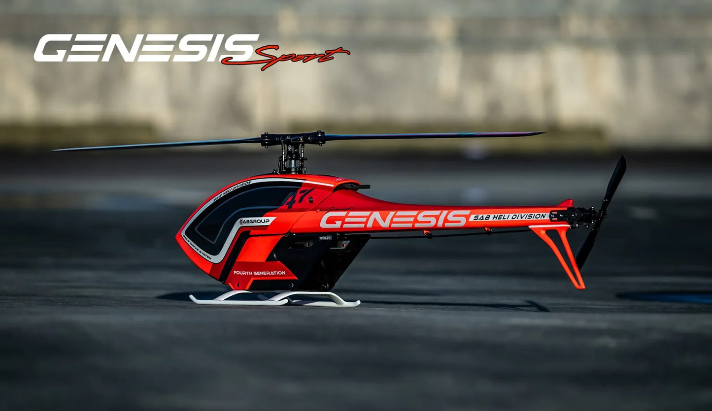 GOBLIN GENESIS SPORT 750 电动直升机套件 橘 含桨 (SG766)