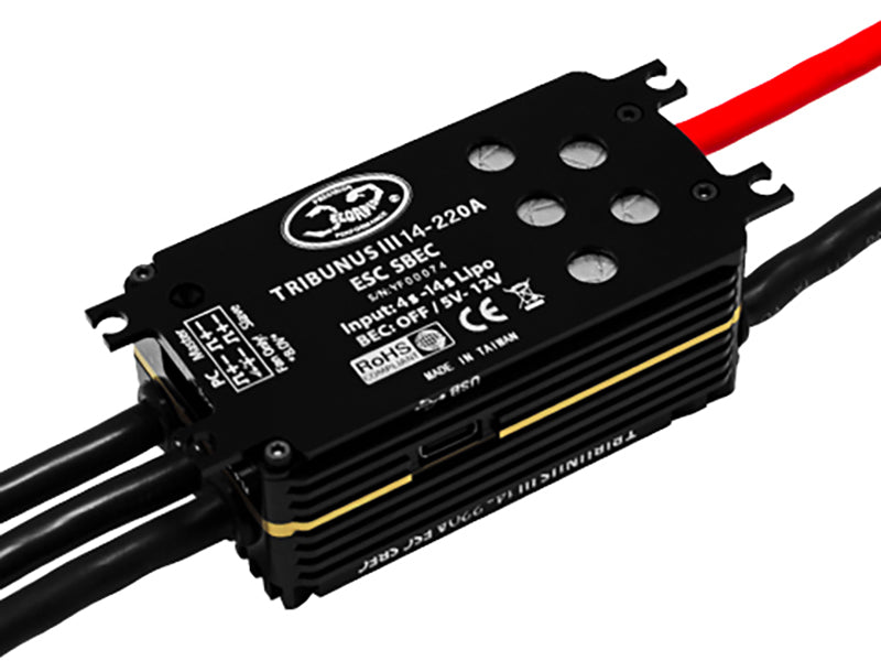 SCORPION TRIBUNUS III 14-220A ESC SBEC (TRI-3-14-220)