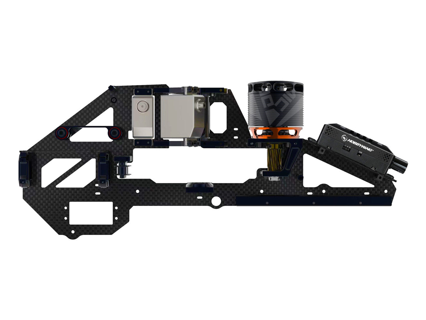 TRON 7.0 DNAMIC ORANGE W/O BLADES (TR680-999)