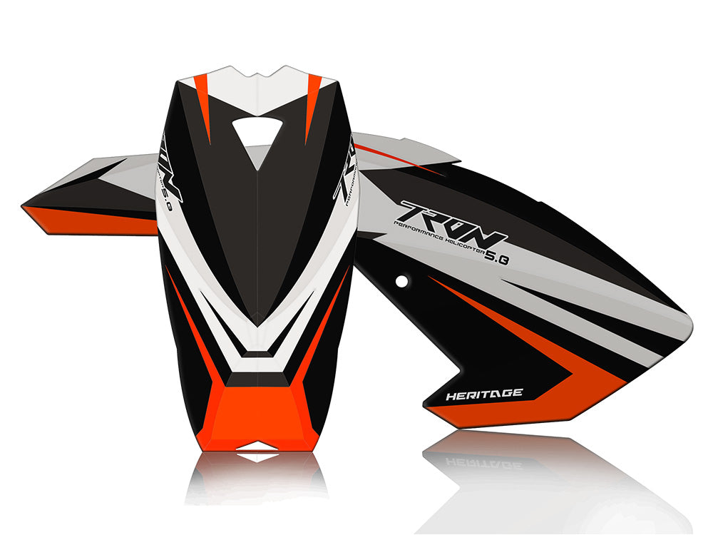 TRON 5.8 HERITAGE ORANGE/WHITE (TR580-999)