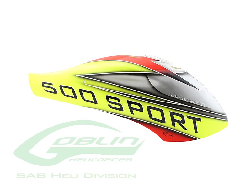 GOBLIN 500 SPORT 头罩 黄/银 (H0624-S)