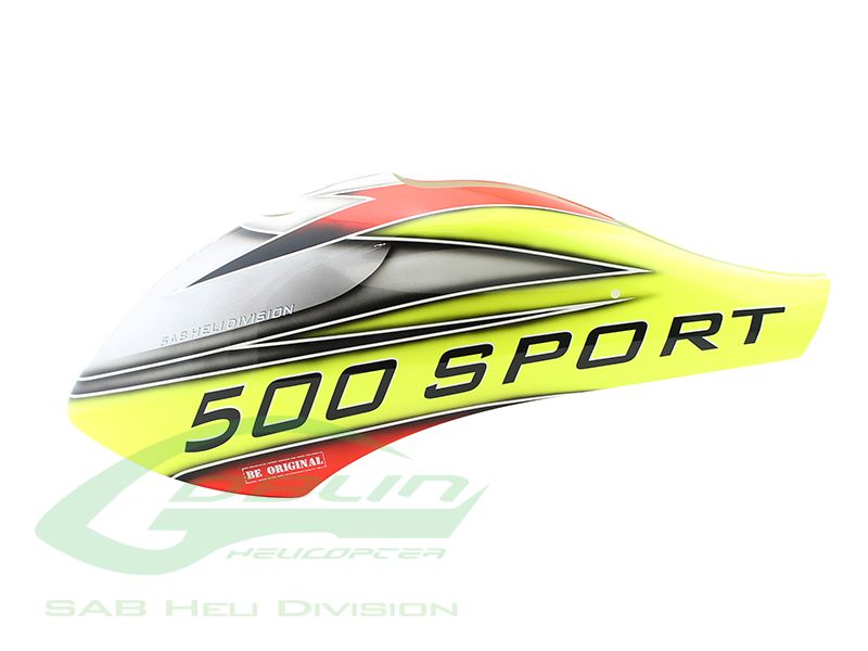 GOBLIN 500 SPORT 头罩 黄/银 (H0624-S)