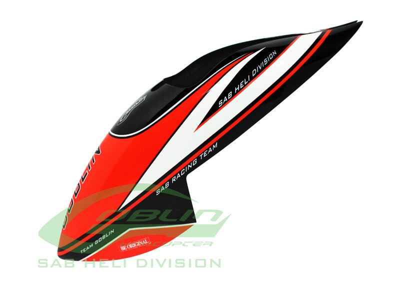 MINI COMET CANOPY BLACK/RED (H0922-S)