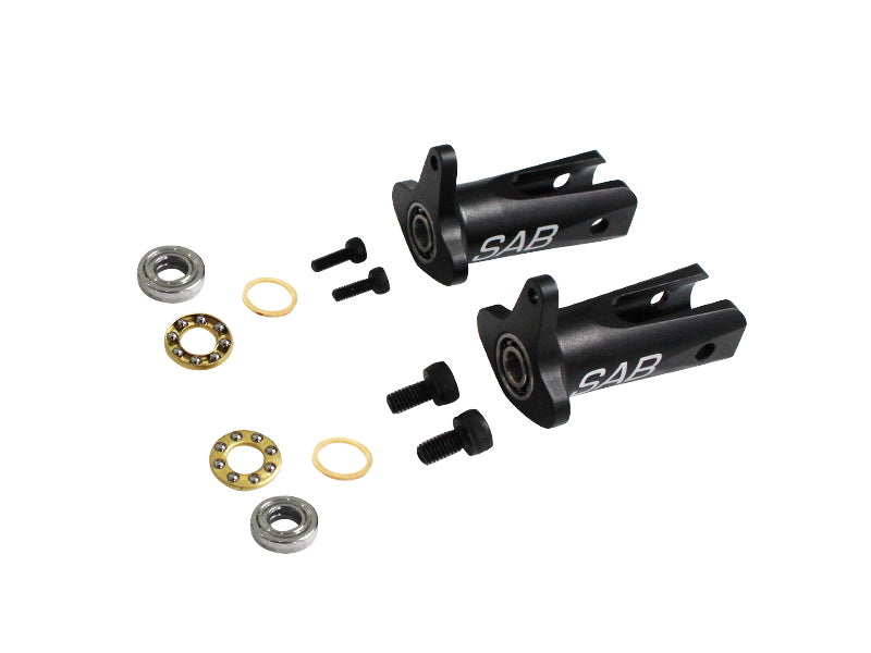 ALUMINUM TAIL BLADE GRIP BLACK MATTE (H1233-S)