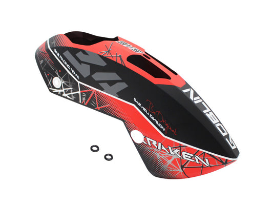 KRAKEN 580 NITRO 油动 头罩 红/黑 (H1381-S)