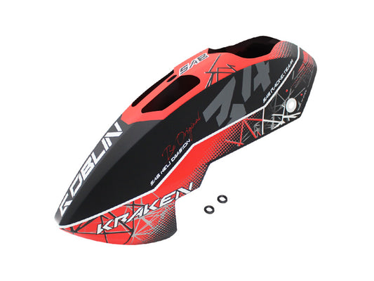 KRAKEN 580 NITRO 油动 头罩 红/黑 (H1381-S)
