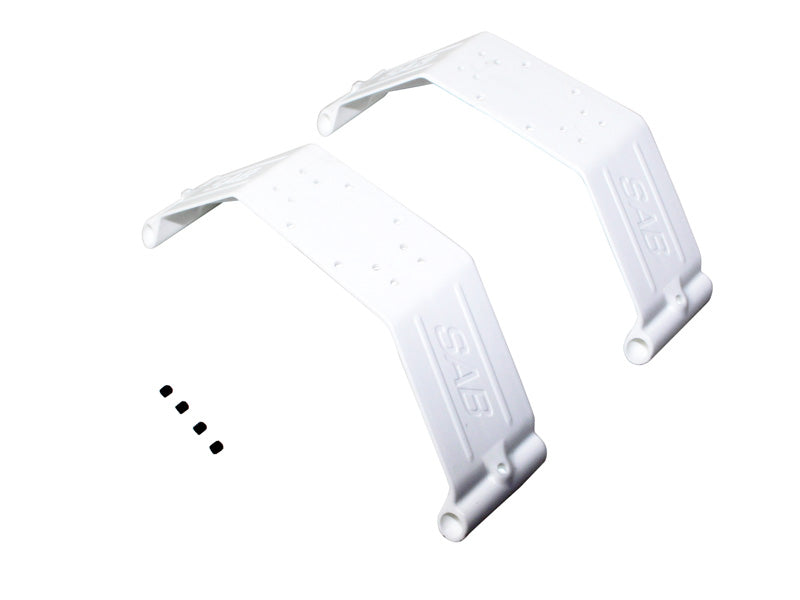 PLASTIC LANDING GEAR WHITE (H1407-S)