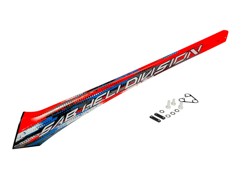 KRAKEN 580 TAIL BOOM ORANGE/BLACK (H1648-S)