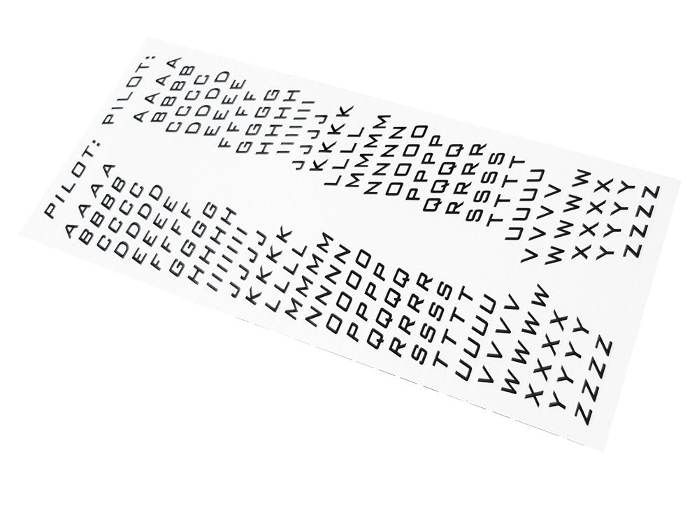LETTER STICKER (HA070-S)