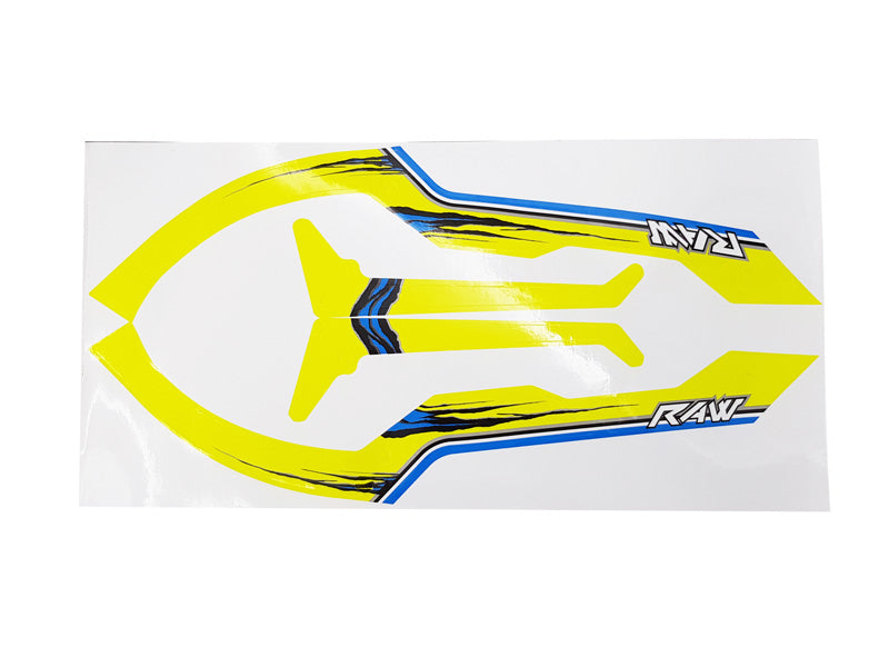 STICKER RAW 420 STICKER YELLOW (HA094-S)