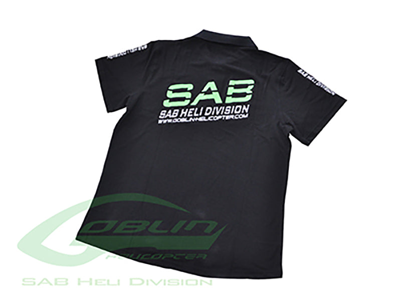 SAB HELI DIVISION POLO BLACK (HM027)