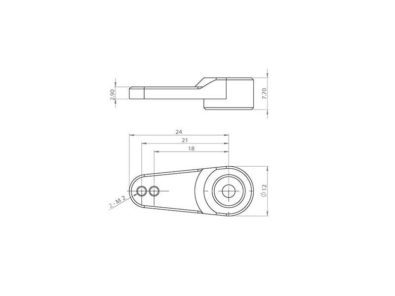 MKS METAL 8MM X8 HORN PACK M2 L18/21 (O0002015-3)