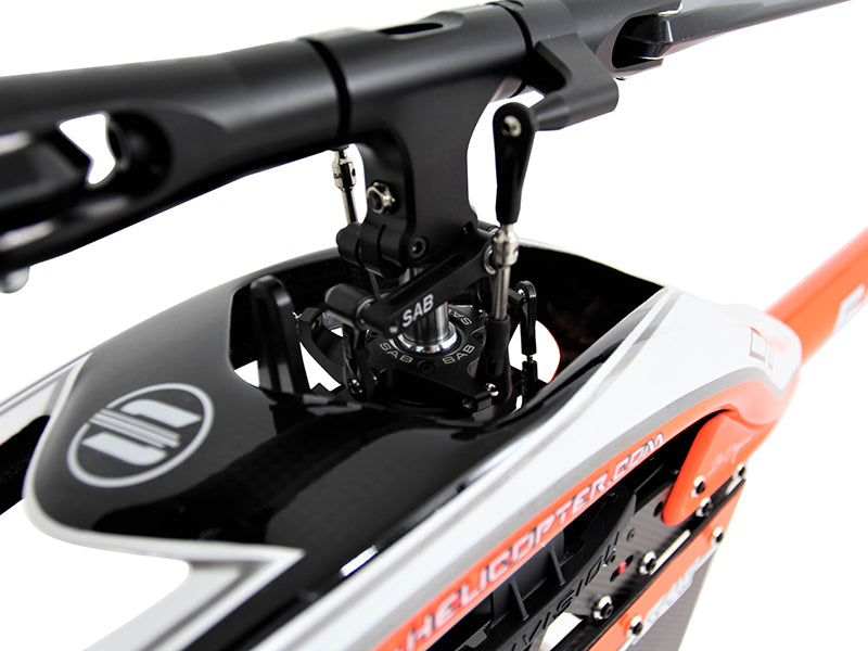 GOBLIN RAW 700 電動直升機套件 白/橘 含槳 (SG738)