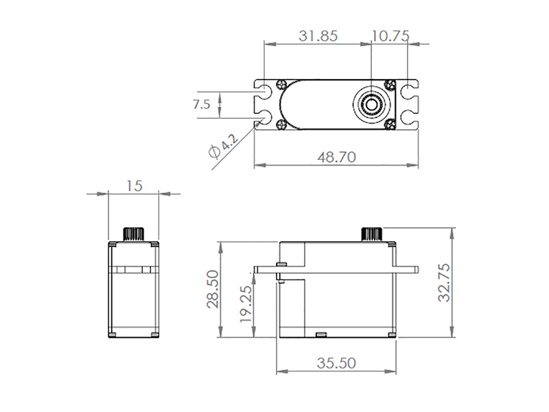MKS HV9780 MINI TAIL SERVO (S0008005)