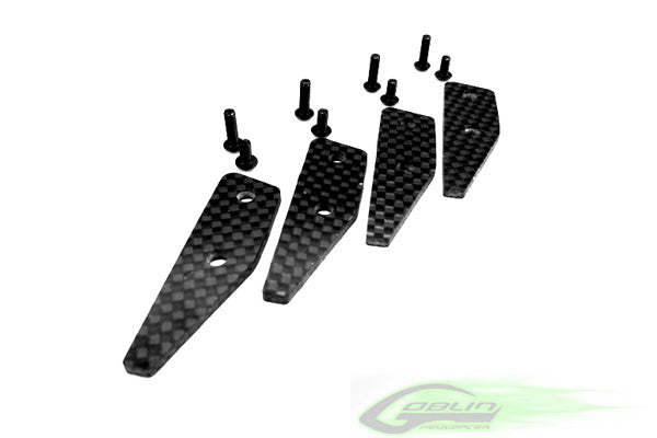 CARBON FIBER LANDING GEAR STIFFENER - GOBLIN 630/700/770 (H0074-S)