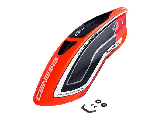 CARBON FIBER CANOPY MATTE ORANGE (H2175-S)