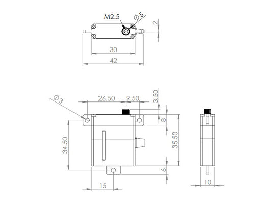 MKS HBL6625-DRONECAN SERVO (HBL6625-DRONECAN)