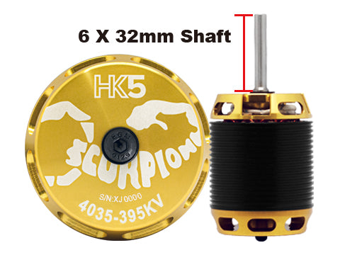 SCORPION HK5-4035-395/455/535/595KV MOTORS (HK5-4035)