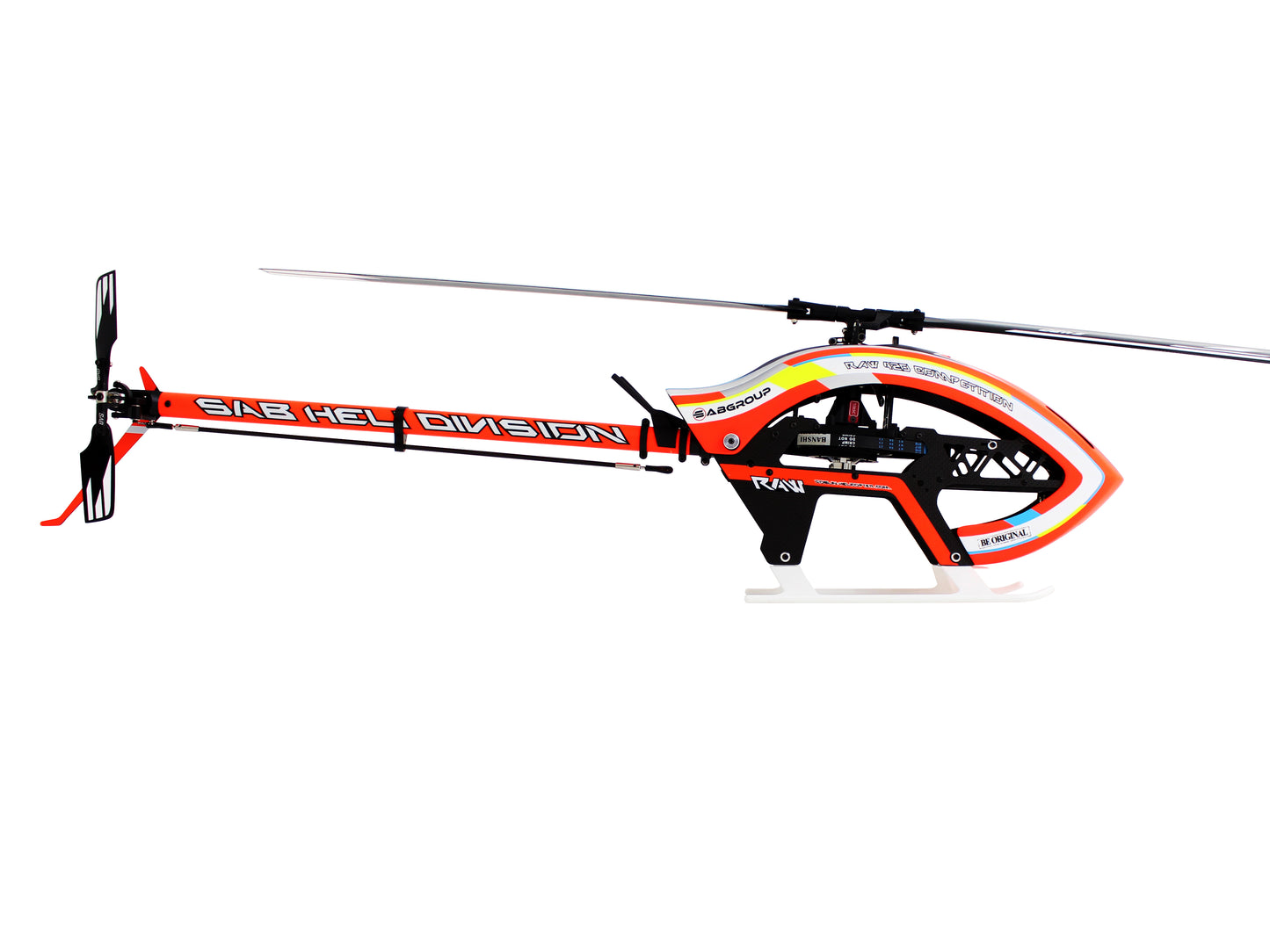 GOBLIN RAW 420 COMPETITION 竞技版 电动直升机套件 橘 (SG424)