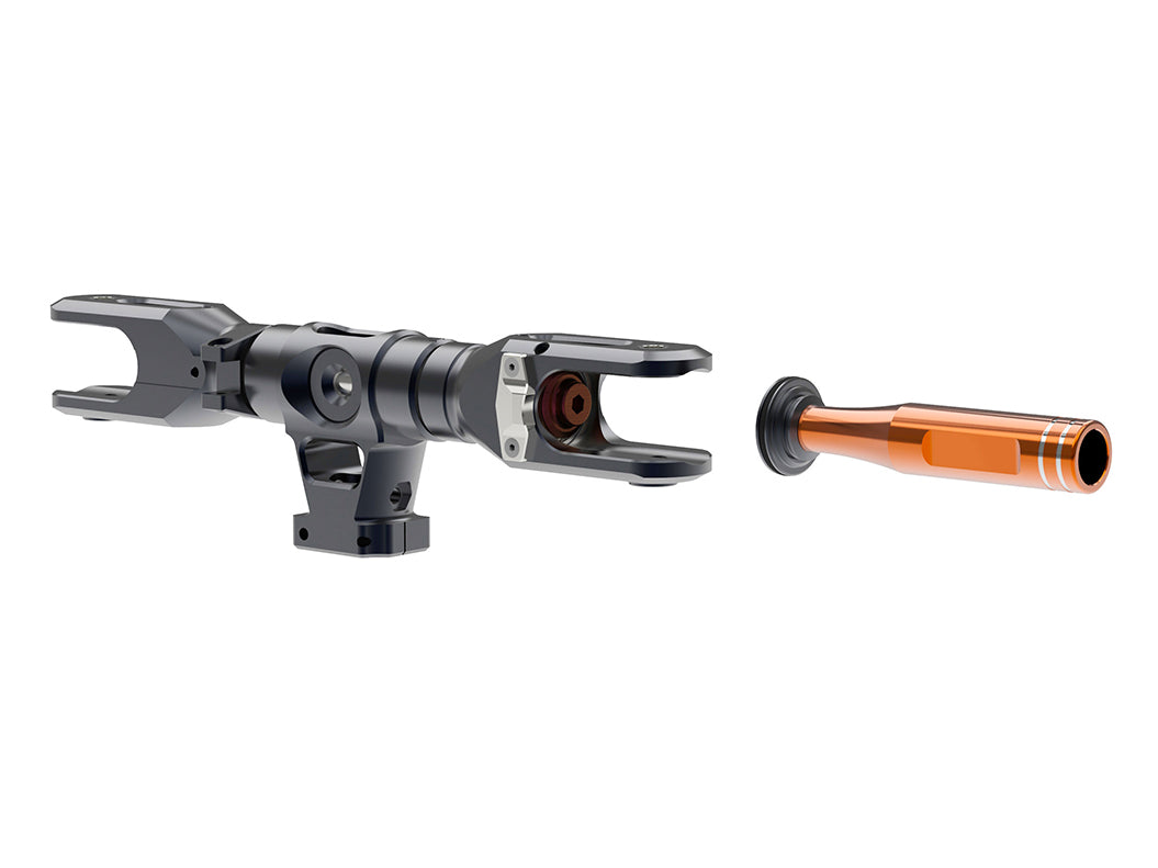 TRON 7.0 ELITE WHITE/BLUE/ORANGE W/O BLADES (TR730-999)