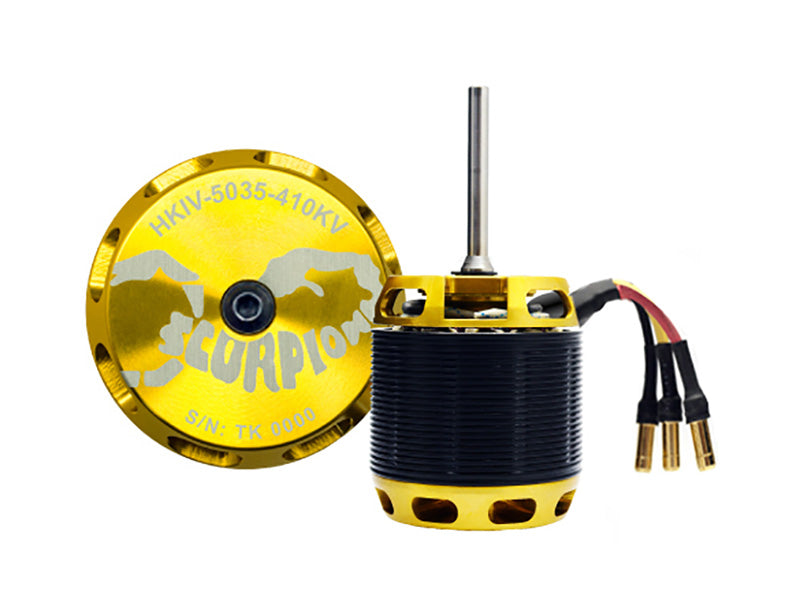 SCORPION HKIV-5035-410KV 6MM 55MM 無人機 / 直升機馬達 (HKIV-5035-410)