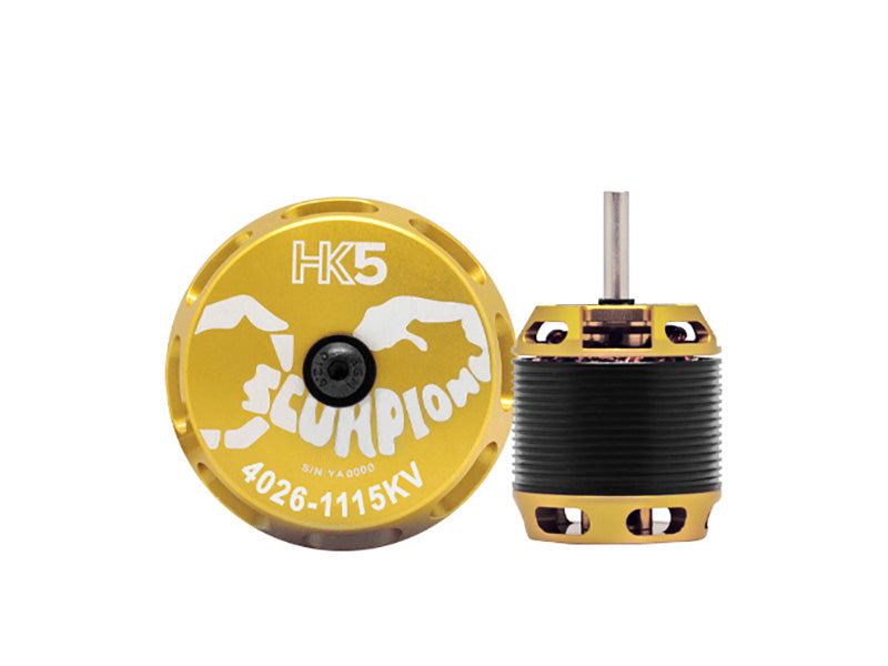 SCORPION HK5-4026-1115KV 6X32MM SHAFT MOTOR (HK5-4026-1115-6-32)