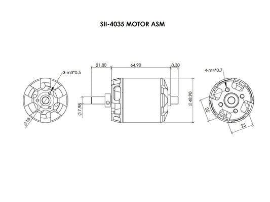 SCORPION SII-4035 MOTOR (SII-4035)