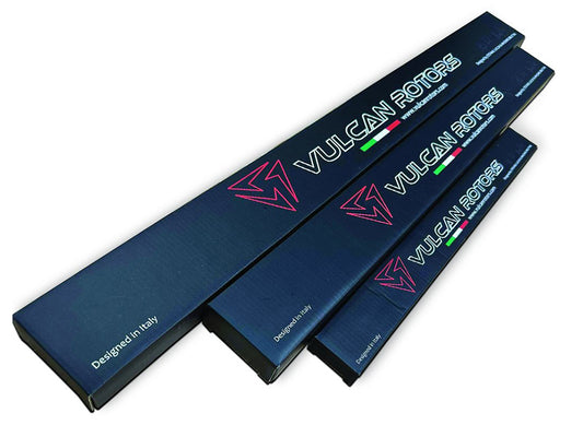 VULCAN ROTOR PRECISION MAIN BLADES 716MM RED (VMB-716R)