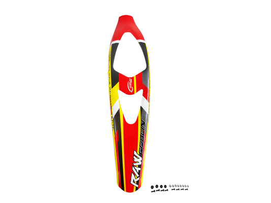 RAW 700 CANOPY AND STICKER CHINESE EDITION YELLOW/RED