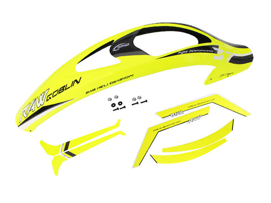 RAW 700 CANOPY AND STICKER YELLOW (H1346-S)