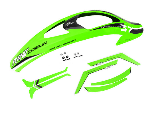 RAW 700 头罩与贴纸组 绿 (H1424-S)