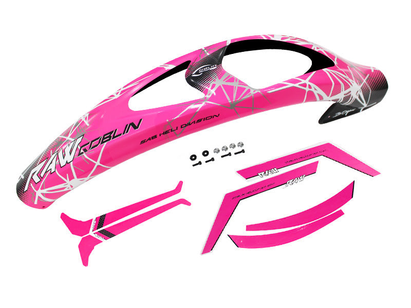 RAW CANOPY AND STICKER PINK (H1425-S)