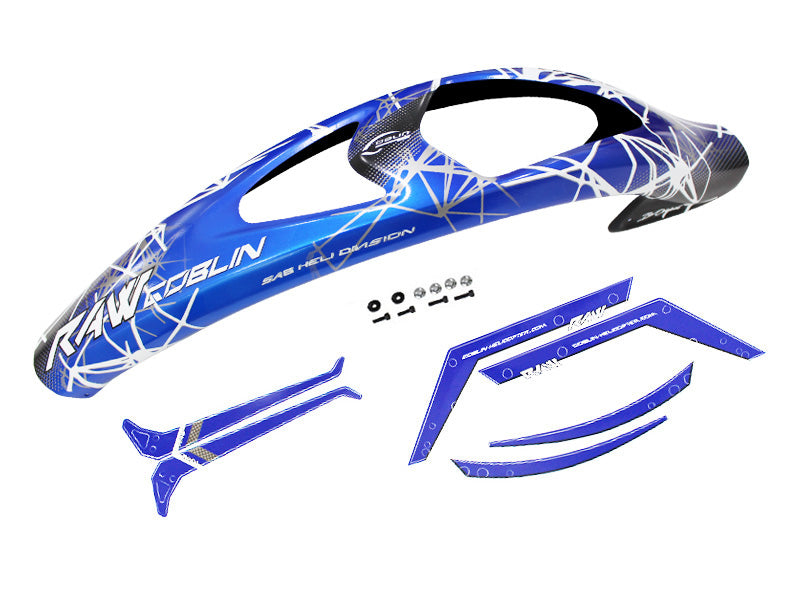 RAW CANOPY AND STICKER BLUE (H1426-S)