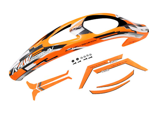 RAW 700 CANOPY AND STICKER ORANGE (H1427-S)