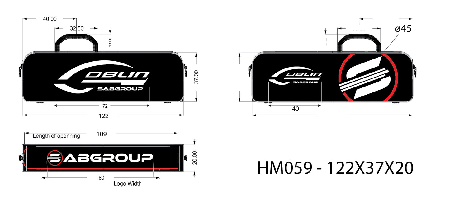 GOBLIN 500-570-580 CARRY BAG (HM059)
